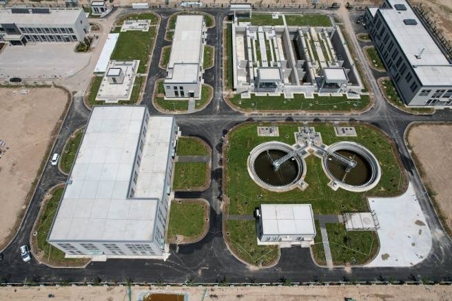 和林格爾新區空港南汙水處理廠建設項目正式供電:建設項目