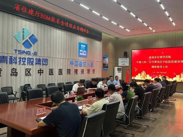 山東省住房和城鄉建設廳到黃島區中醫醫院建設項目調研:建設項目