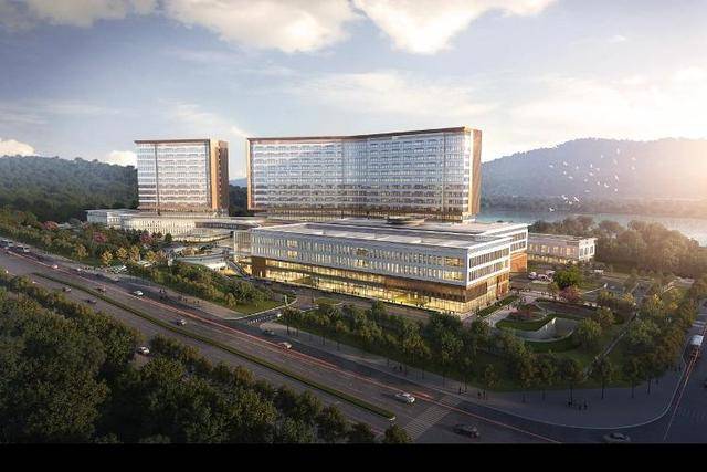 山東省住房和城鄉建設廳到黃島區中醫醫院建設項目調研:建設項目